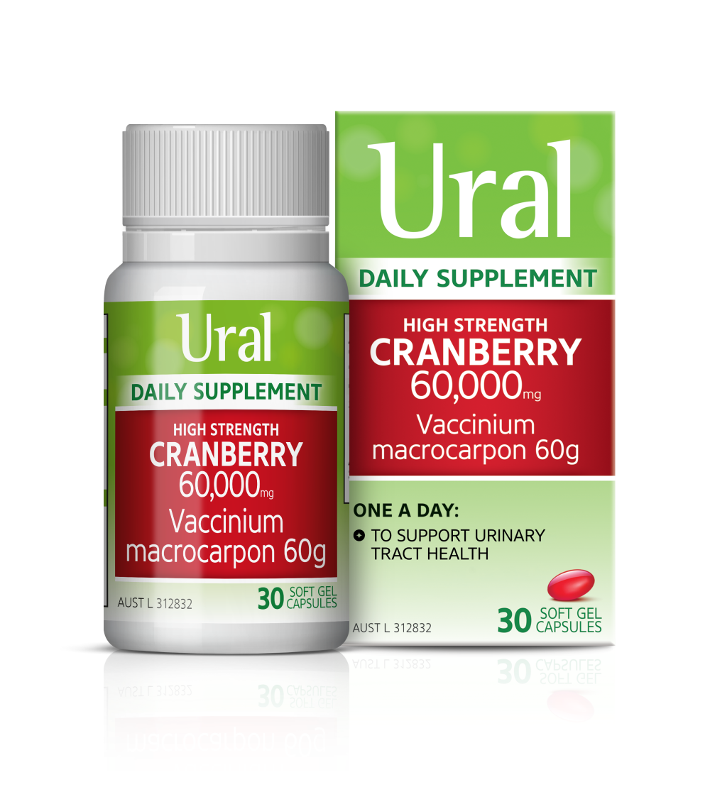 Ural Daily Supplement High Strength Cranberry Packshot